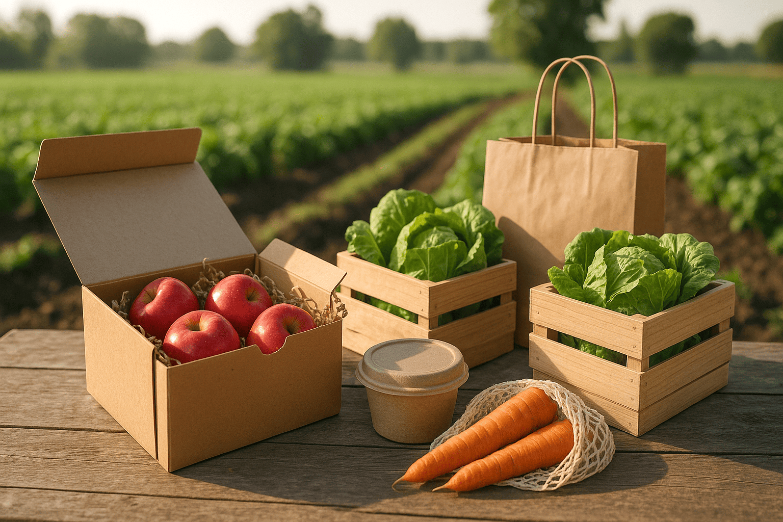 Sempre più aziende agricole scelgono un packaging sostenibile